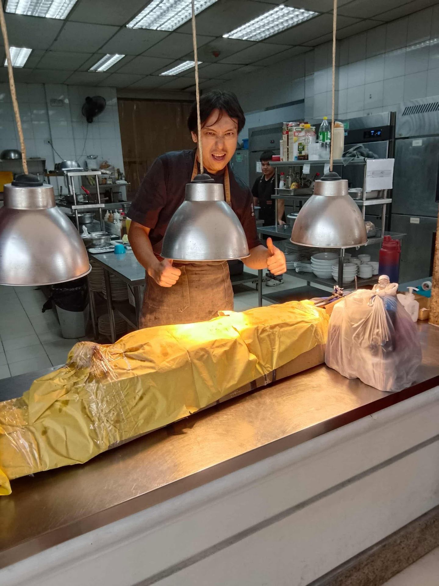 Quality check before delivery — thumbs up from our team